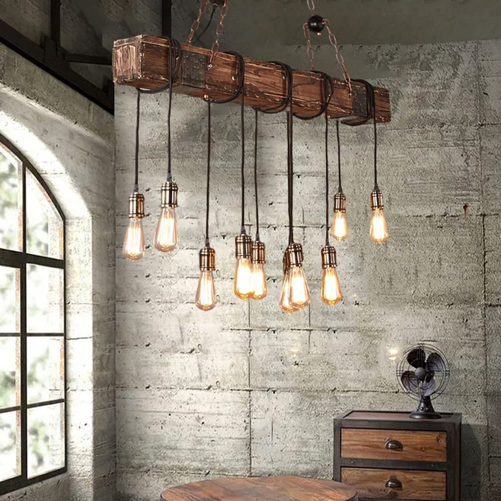 Rustic Ceiling Light 