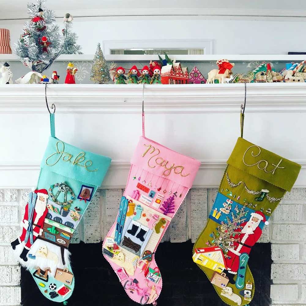 Homemade Christmas Stockings