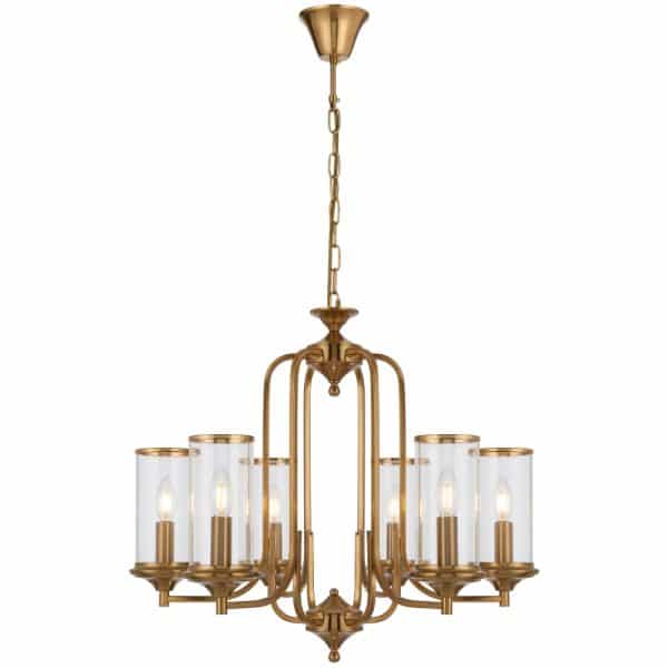 VELDEN 6 LIGHT PENDANT